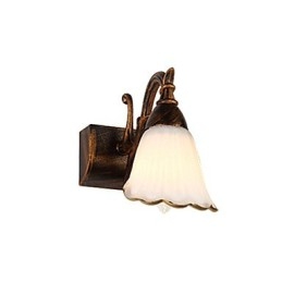 Nástěnné svícny Koupelnové osvětlení Nástěnná svítidla na čtení Mini styl Rustic Lodge Metal