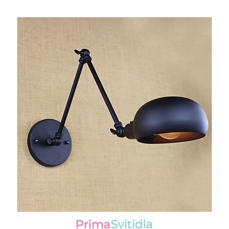 Dlouhé rameno dvojitého vypínače Minimalistická Evropa Personalizované osvětlení retro módního stylu Železná stěna Dlouhé rameno dvojitého vypínače Minimalistická Evropa Personalizované osvětlení retro módního stylu Železná stěna