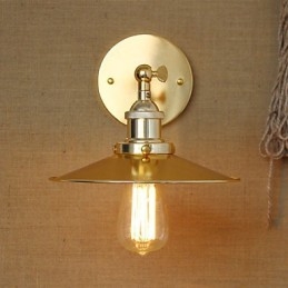Minimalistický industriální styl vila Nostalgický zlatý deštník před kostelní uličkou zdobená zeď