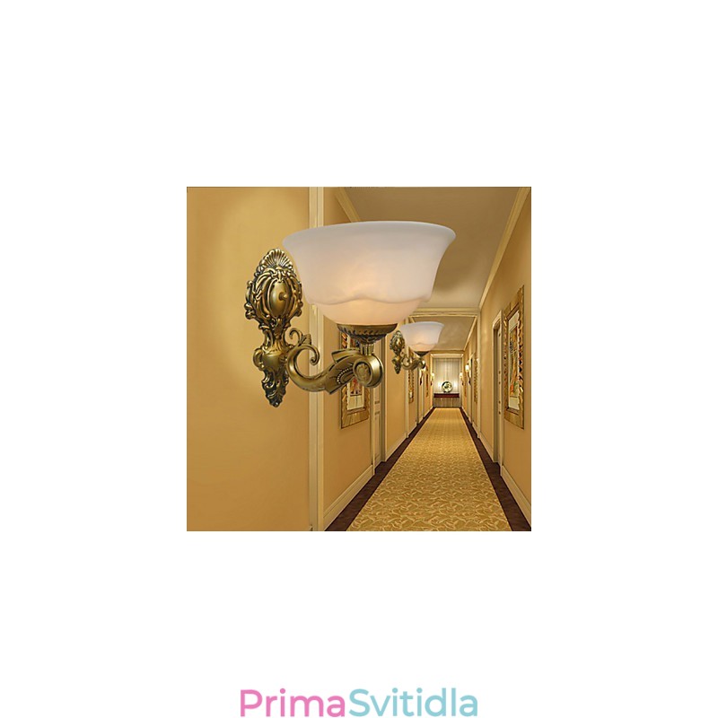 Nástěnné svícny moderní současný kov