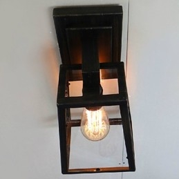 Kreativní typ obnovující starověké způsoby je smluvní nástěnná lampa se světly