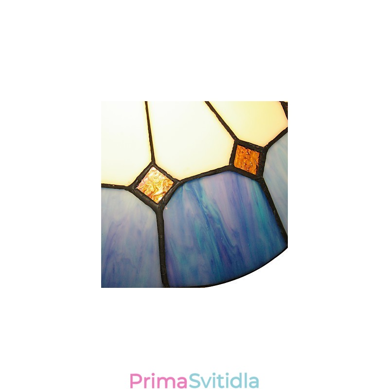 Teplé stropní svítidlo ve středomořském stylu Svítidlo o průměru 40 cm