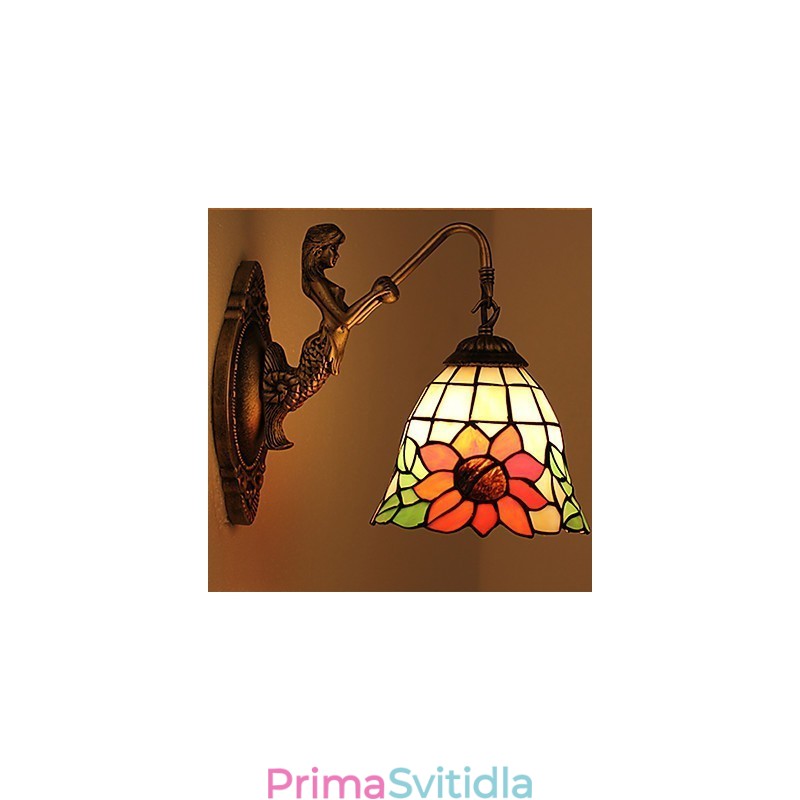 Evropská smluvní svítidla pro venkovské kreativní kované železné nástěnné lampy