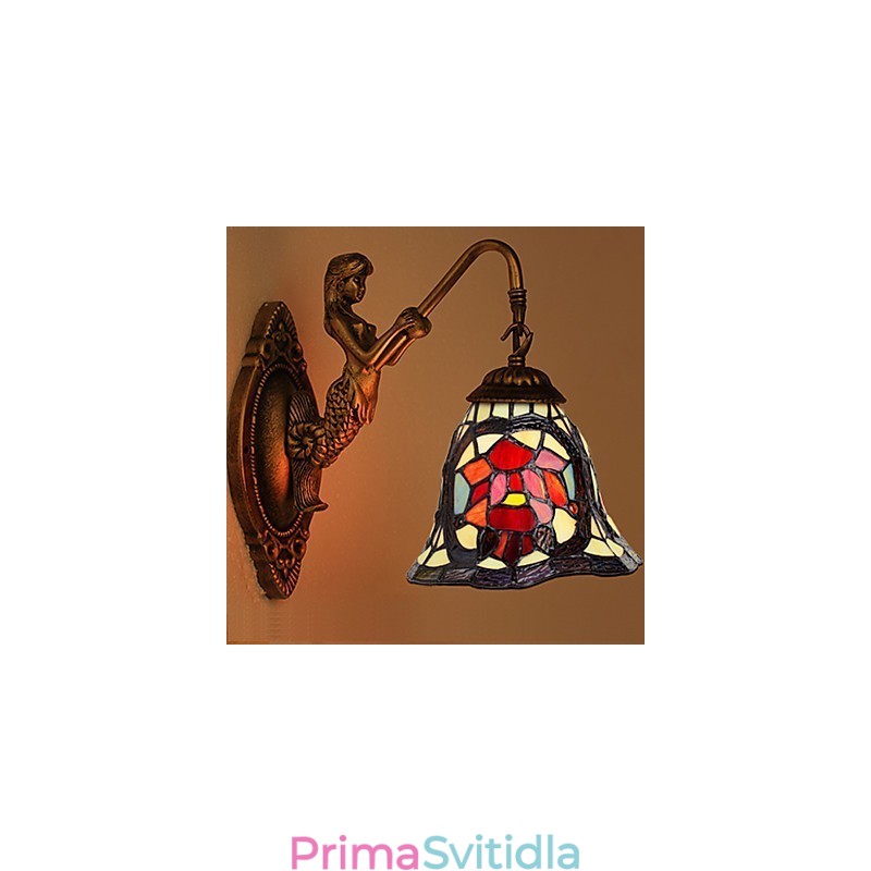 Evropská smluvní svítidla pro venkovské kreativní kované železné nástěnné lampy