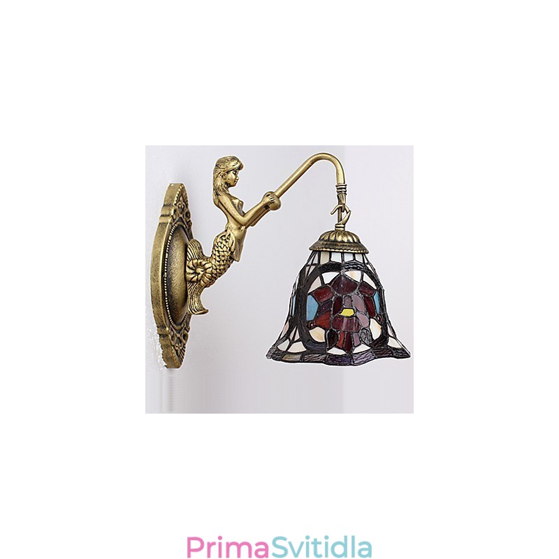 Evropská smluvní svítidla pro venkovské kreativní kované železné nástěnné lampy