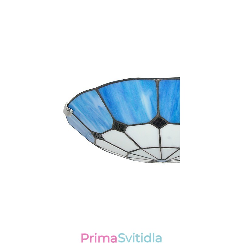 Teplé stropní svítidlo ve středomořském stylu Svítidlo o průměru 40 cm