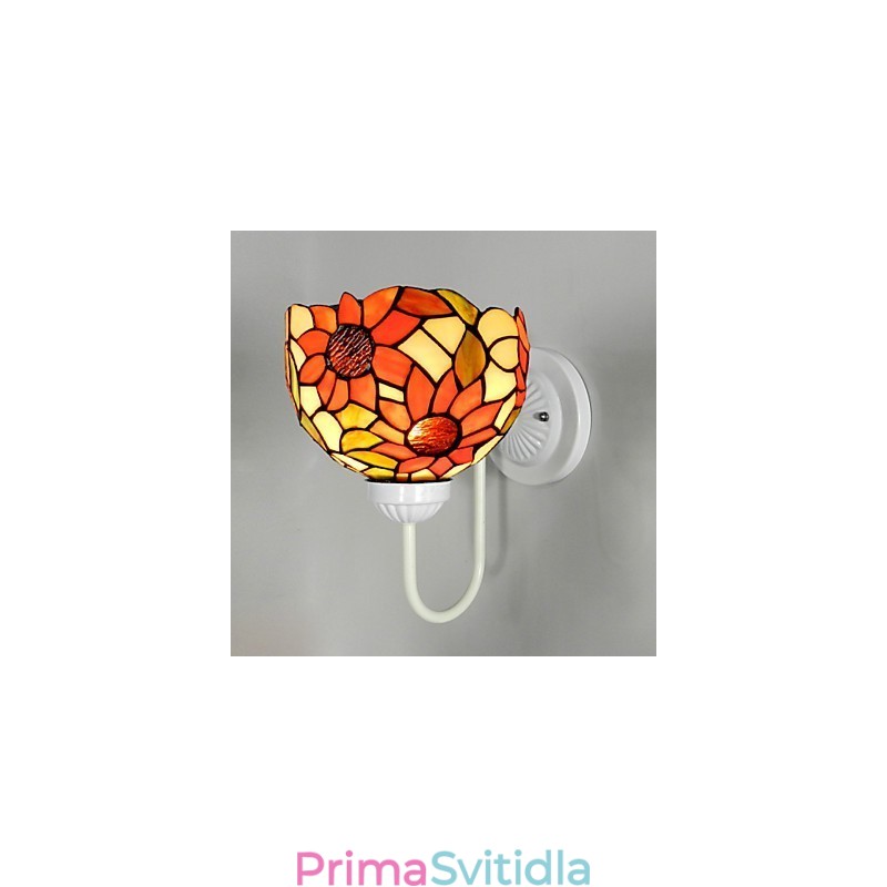 Slunečnice Klasická luxusní vila Klubovna Nástěnná lampa Dekorace Umělecká světla