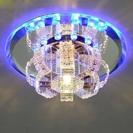 Křišťálová stropní lampa Bodové světlo SMD 3W Creative Lamp Absorb Dome Light