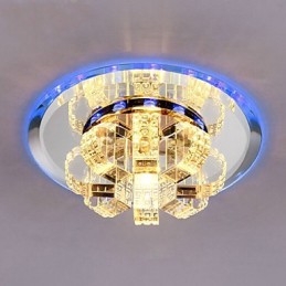 Křišťálová stropní lampa Bodové světlo SMD 3W Creative Lamp Absorb Dome Light