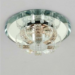 Křišťálová stropní lampa Bodové světlo SMD 3W Creative Lamp Absorb Dome Light