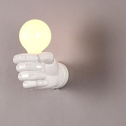 Evropská nástěnná pravá kreativní retro pěst nástěnná lampa