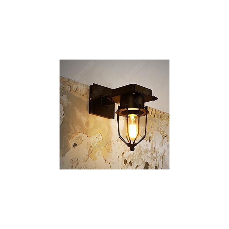 Loft Industrial Retro Nástěnné jednohlavé nástěnné svítidlo