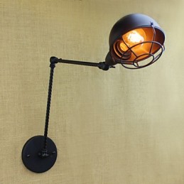 Dlouhé rameno amerického zahraničního průmyslového dvojitého retro kreativního dekorativního nástěnného svítidla
