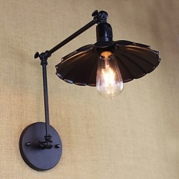 Ložnice Noční lampa Hotelová inženýrská restaurace Retro matný černý pásek s dvojitým vypínačem s dlouhým ramenem