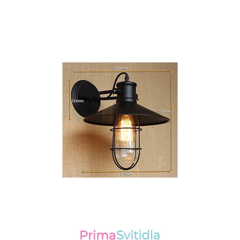 Americký venkovský styl koridor bar dekorace hlavy postele nástěnné lampy