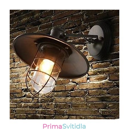 Nástěnná klec ve stylu skladové klece pro osobnost americké země