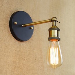 American Bar Kavárna Restaurace Noční Minimalistická ulička Železná stěna nástěnné svítidlo