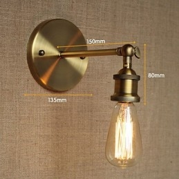 American Vintage Bronze Retro Moderní Upscale Restaurace Bar Kavárna Čaj Noční kluby Železná stěna