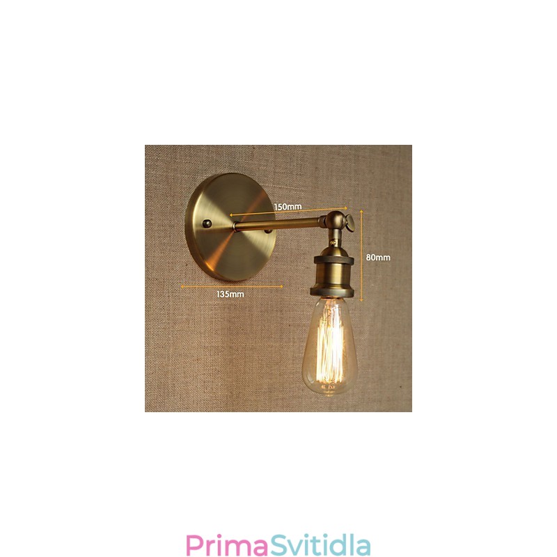 American Vintage Bronze Retro Moderní Upscale Restaurace Bar Kavárna Čaj Noční kluby Železná stěna