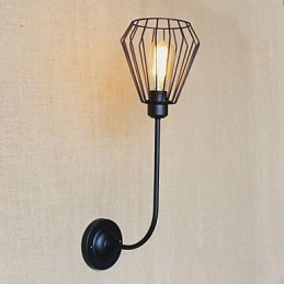 American Country Creative Iron Elbow Antique Single Head Lamp Bedside