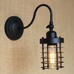American Country Minimalist Matte Black Dekorace na zeď Art