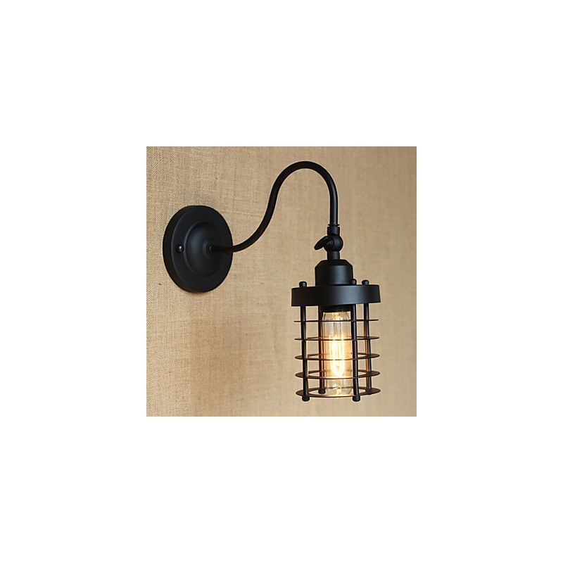 American Country Minimalist Matte Black Dekorace na zeď Art