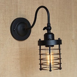 American Country Minimalist Matte Black Dekorace na zeď Art