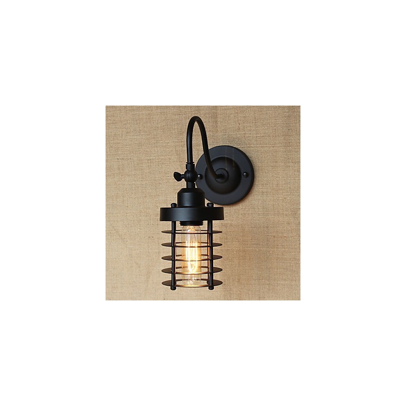 American Country Minimalist Matte Black Dekorace na zeď Art