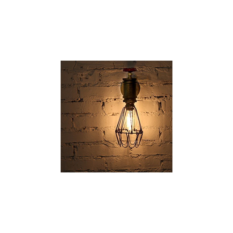 Vintage průmyslové nástěnné lampy na vodovodní potrubí Loft Edison Light pro nástěnná svítidla baru a restaurace
