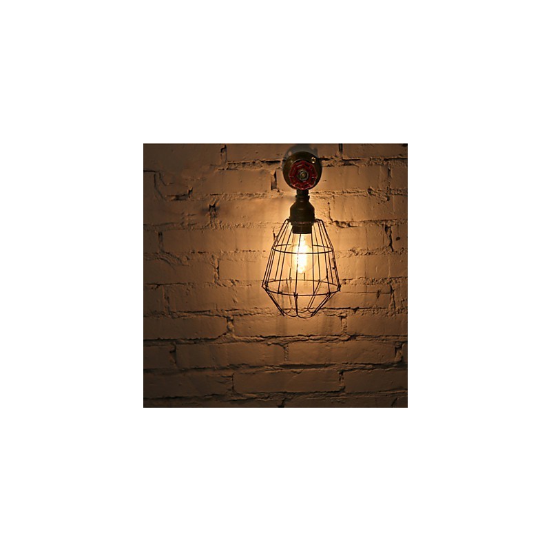Vintage průmyslové nástěnné lampy na vodovodní potrubí Loft Edison Light pro nástěnná svítidla baru a restaurace