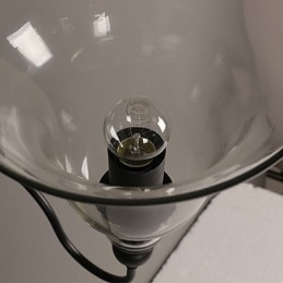 Creative Garden Light Křišťálová nástěnná lampa Bell Obnovení starověkých způsobů světla