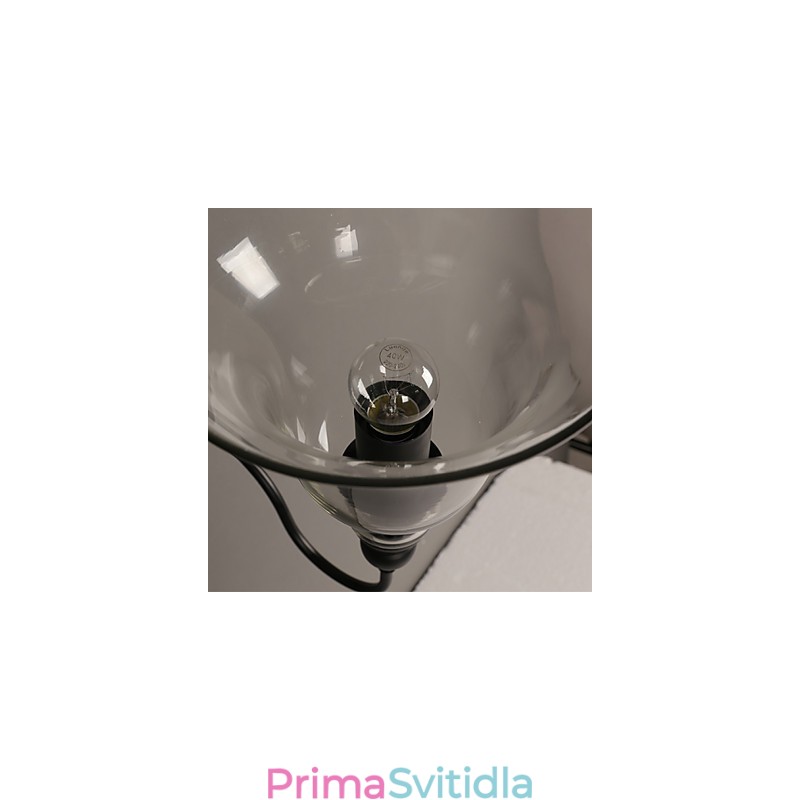 Creative Garden Light Křišťálová nástěnná lampa Bell Obnovení starověkých způsobů světla