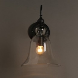 Creative Garden Light Křišťálová nástěnná lampa Bell Obnovení starověkých způsobů světla