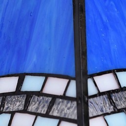 Evropská středomořská smluvní venkovská kreativní tepaná nástěnná lampa Skleněná světla