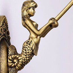 Evropská středomořská smluvní venkovská kreativní tepaná nástěnná lampa Skleněná světla