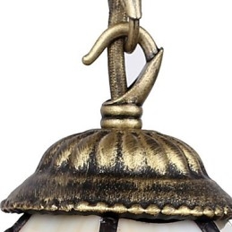 Evropská smluvní venkovská kreativní kovaná nástěnná lampa Skleněná světla