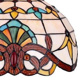 Evropská smluvní venkovská kreativní kovaná nástěnná lampa Skleněná světla