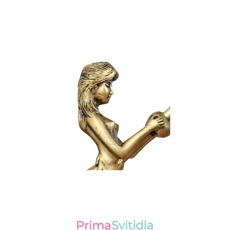 Evropská smluvní venkovská kreativní kovaná nástěnná lampa Skleněná světla