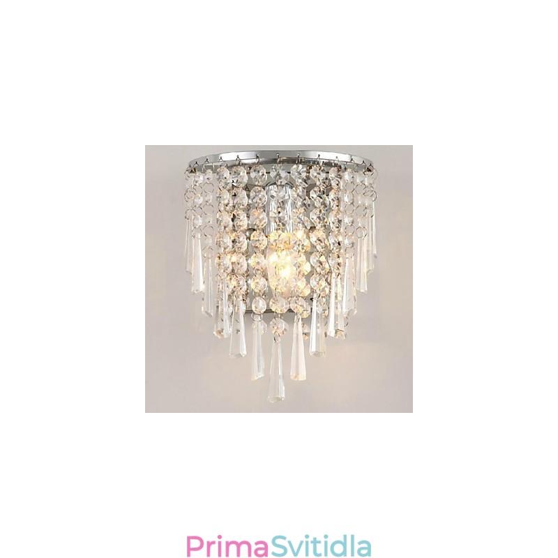 Moderní módní křišťálové nástěnné lampy Postelové osvětlení Crystal Wall Lamp
