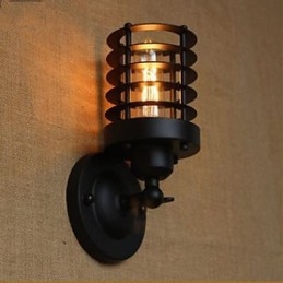 Tmavá chodba Schody Balkon hlavy Postele Dekorativní nástěnná lampa