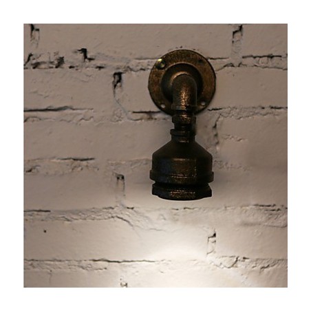 Loft Iron Water Pipe Lamp Nástěnné svítidlo Průmyslová Vintage nástěnná svítidla pro domácí vnitřní osvětlení Loft Iron Water Pipe Lamp Nástěnné svítidlo Průmyslová Vintage nástěnná svítidla pro domácí vnitřní osvětlení