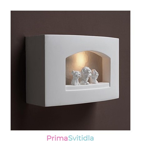 Současné a smluvní kreativní sádrové nástěnné svítidlo do ložnice Nástěnná svítidla