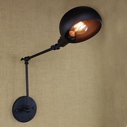 Dlouhé rameno Double Festival obnovení starověkých způsobů kované železné nástěnné lampy osobnosti