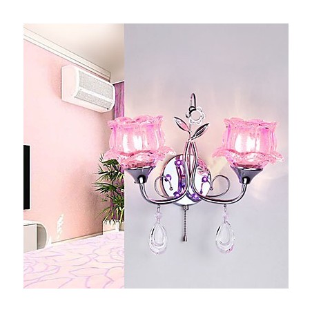 Kreativní současné a smluvní kreativní křišťálové nástěnné lampy Kreativní současné a smluvní kreativní křišťálové nástěnné lampy