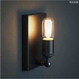 Smluvní a kreativní země Průmyslová větrná obnova starověkých způsobů Edison Wall Lamp Light