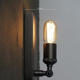 Smluvní a kreativní země Průmyslová větrná obnova starověkých způsobů Edison Wall Lamp Light