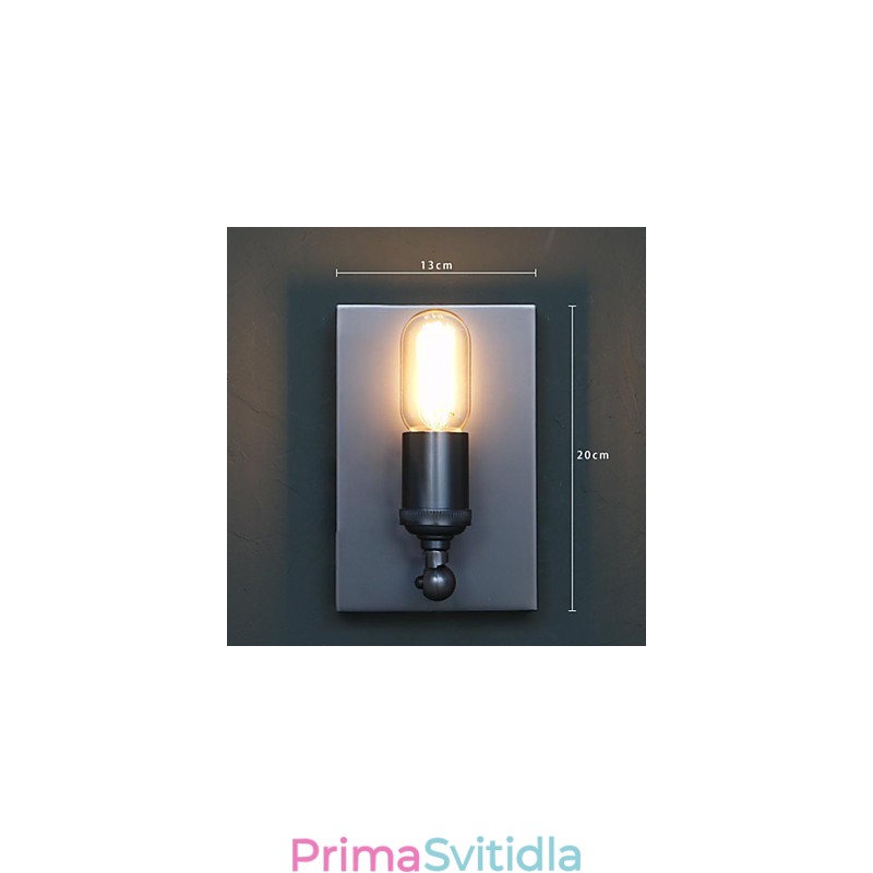 Smluvní a kreativní země Průmyslová větrná obnova starověkých způsobů Edison Wall Lamp Light
