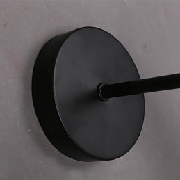 Kreativní osobnost dekorativní tepané železo retro grapefruit nástěnná lampa
