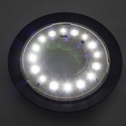 Venkovní solární energie Bílá vila nástěnná lampa Zahrada nádvoří Cesta světla
