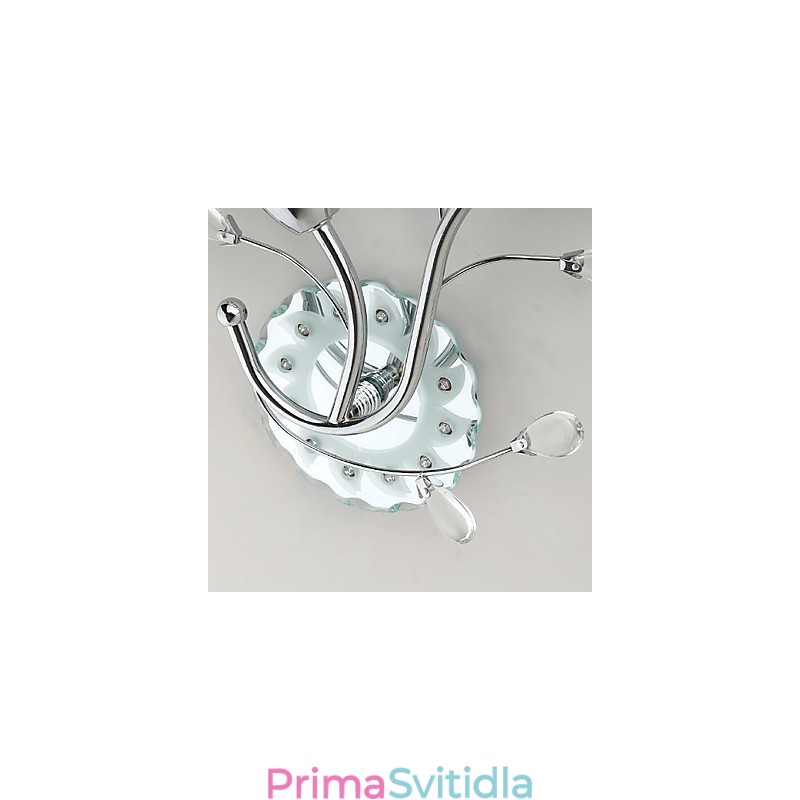 Creative Flowers Současné a smluvní kreativní křišťálové nástěnné lampy